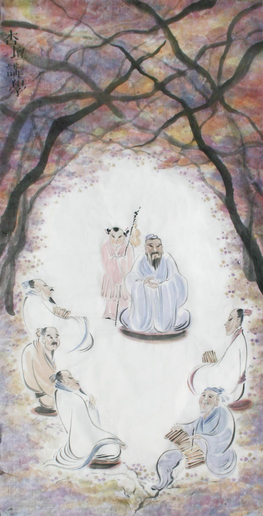 济南市博物馆将推出《儒风——张立大彩写意孔子文化系列绘画作品展》
